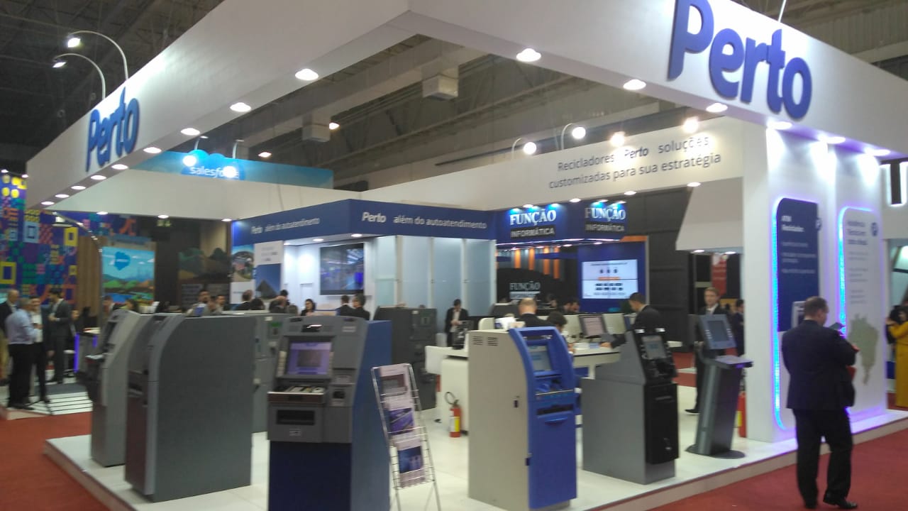 A Perto contou com a CELBTI para o desenvolvimento das aplicações de seus terminais VELOH SMART Android para a feira CIAB Febraban 2019